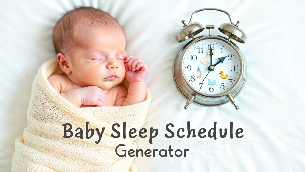 baby sleep schedule generator