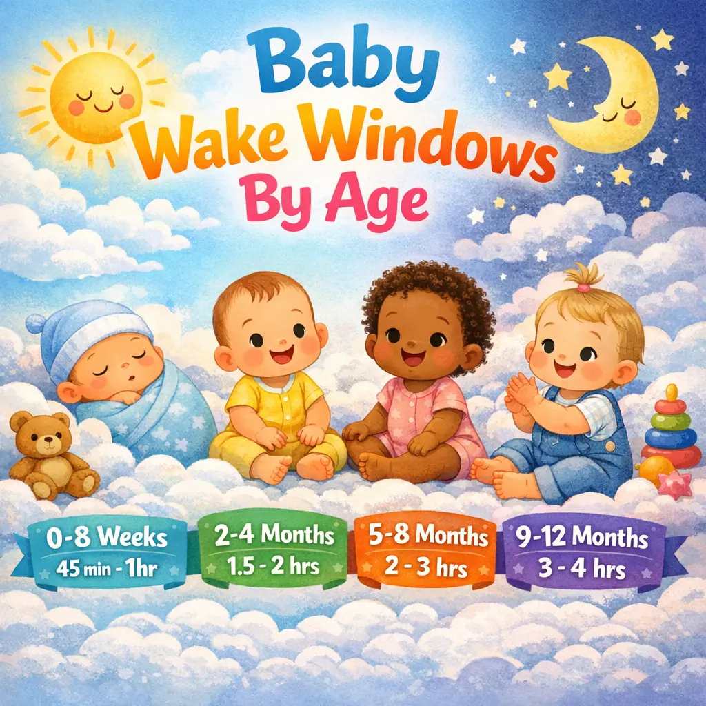 Baby Wake Windows By Age